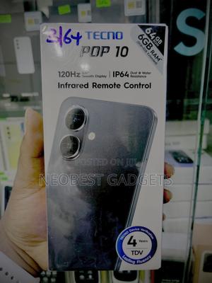 New Tecno Pop 10 64 GB Black