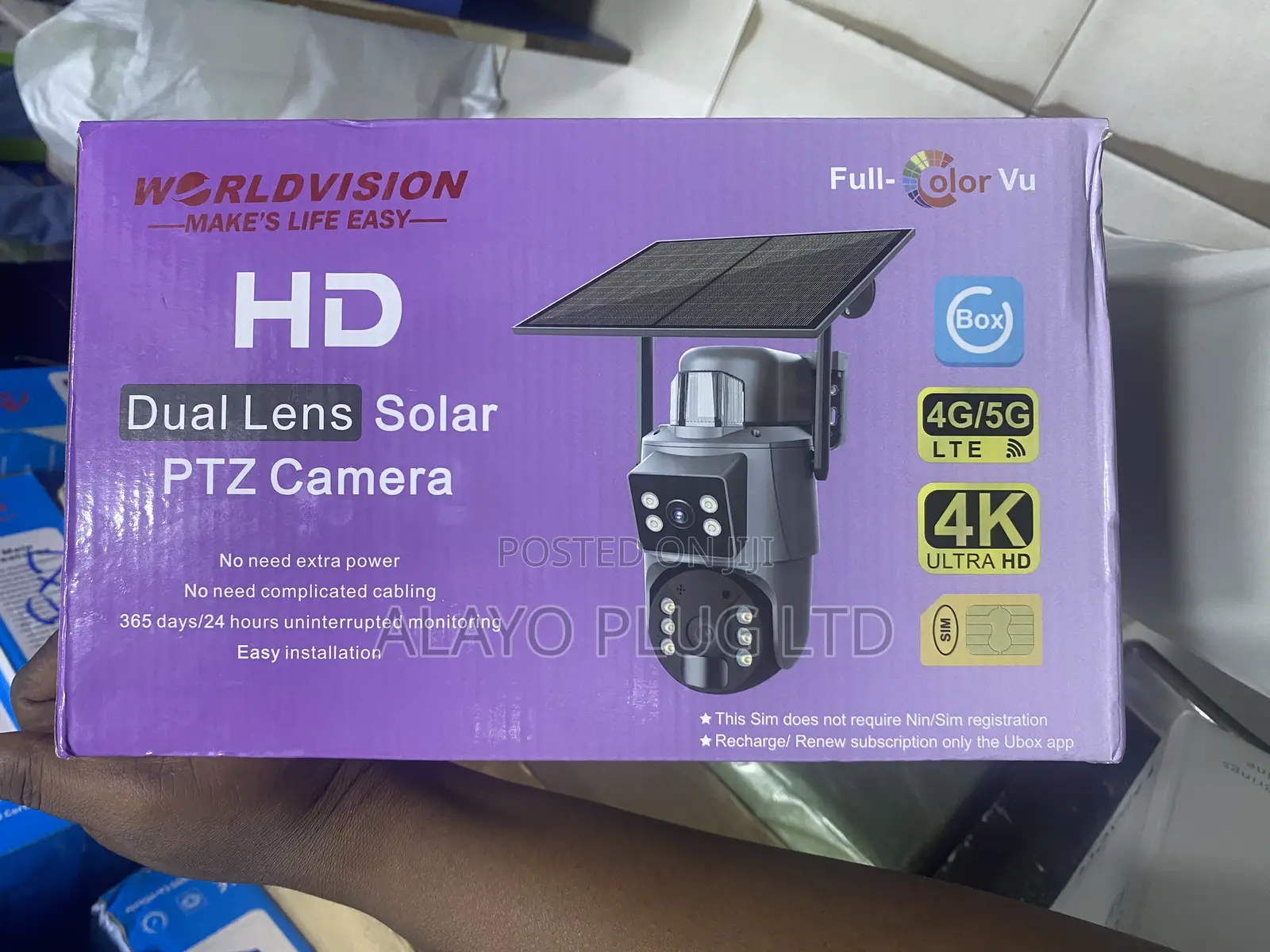 Dual Len Solar PTZ Camera 5d450