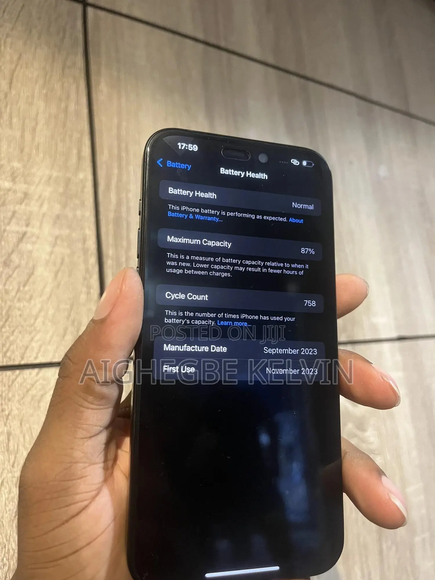 Apple iPhone 15 Pro Max 256 GB Black