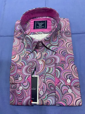 Classic Flowering Long Sleeve Shirt