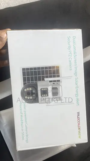 Dual Len Screen Image Solar PTZ Camera