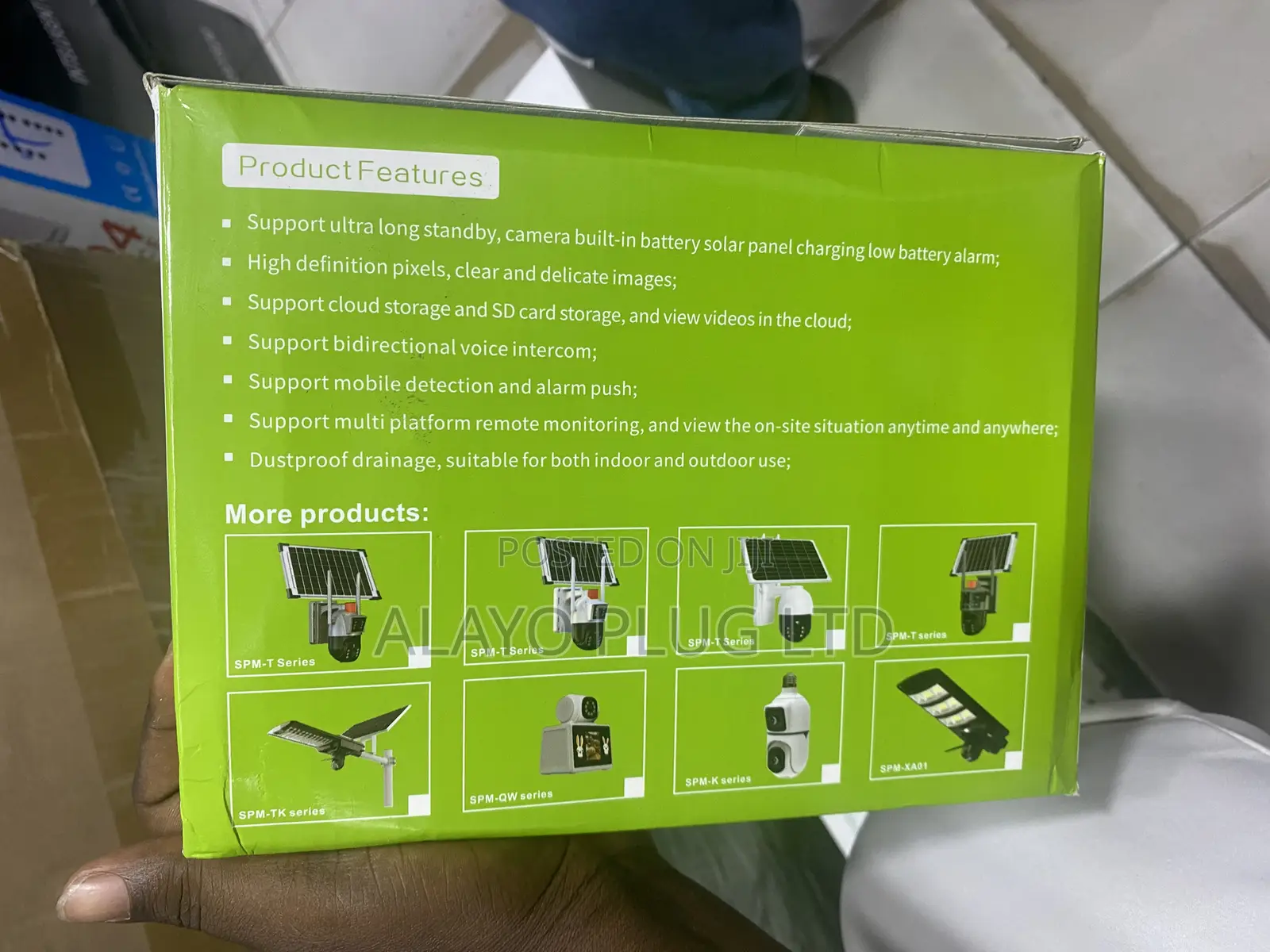 Ai Solar Camera 2in1