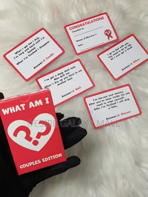 Party Games Cards