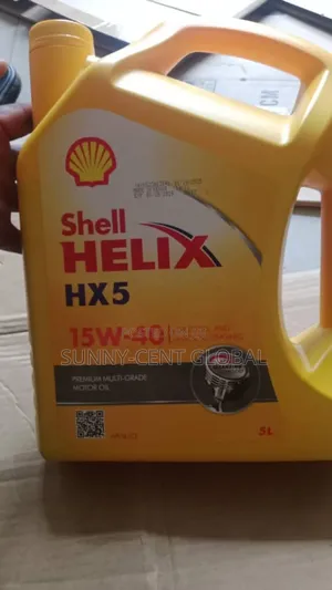 Shell Helix Hx5 15w-40 Premium Multi Grade Motor Oil 5l.