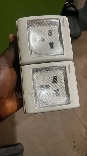13amps Double Water Proof Socket Without Switch