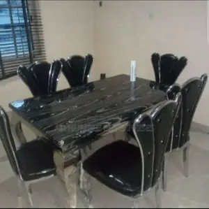 Double Leather Seat of Dinning Set
