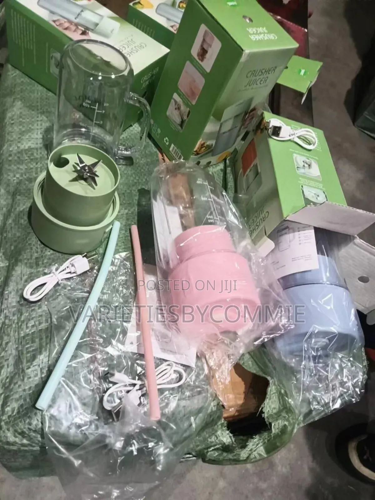 2 in 1 Portable Juicier With Straw