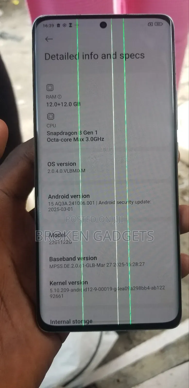 Xiaomi 12 Pro 256 GB Blue