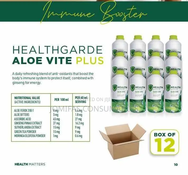 Healthgarde Aloevite 1 Litre Liquid Drink