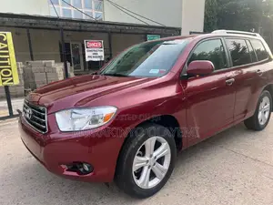 Toyota Highlander Limited 2008 Red
