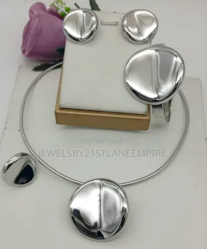 Photo - Set of Jewelry Necklace, Ring, and Earrings