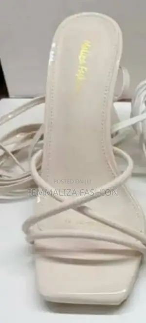 Ladies Straps Rope Heels