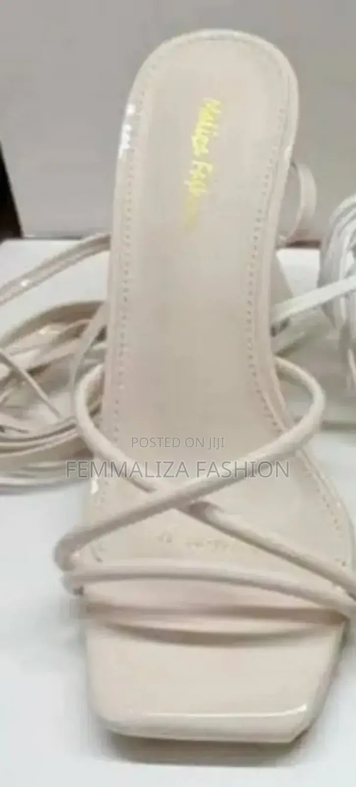 Ladies Straps Rope Heels