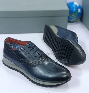 Photo - High Quality Italian Lace Up Loafers Shoe