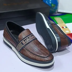 Classic Brown Color Luxury Loafers Shoe