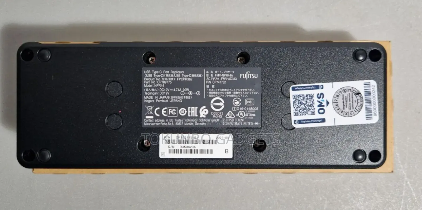 Usb-C Docking Station Port Replicator Fujitsu Npr44