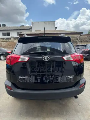 Toyota RAV4 Limited AWD (2.5L 4cyl 6A) 2013 Black