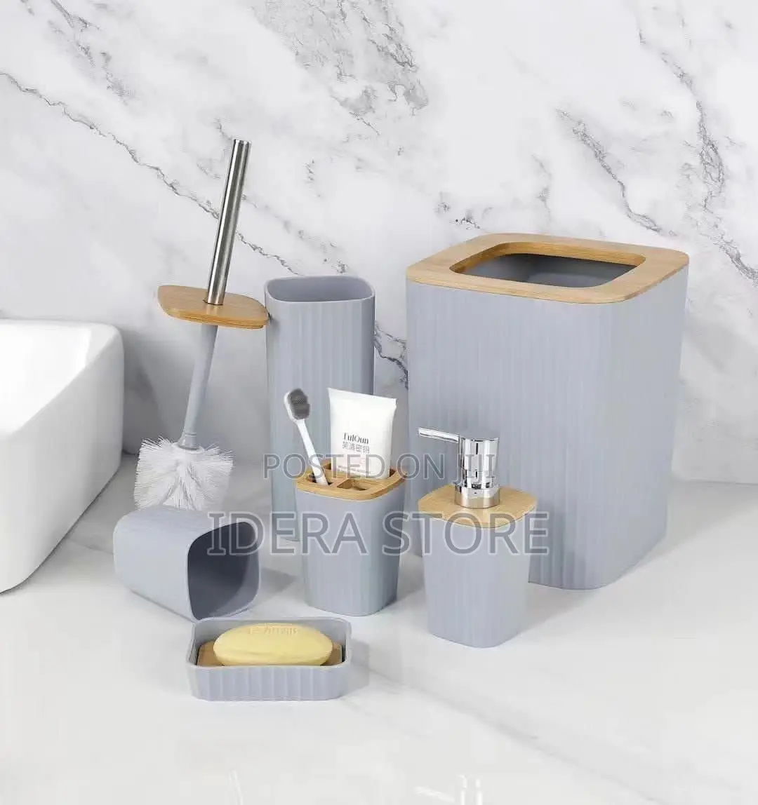 6pcs Luxury Bathroom Accessories