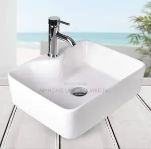 Counter Top Wash Hand Basin With Single Tap
