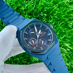 Tommy Hilfiger Premium Luxury Quality Rubber Wristwatches
