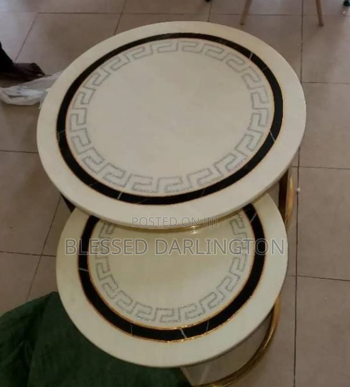 Imported Foreign Double Center Table