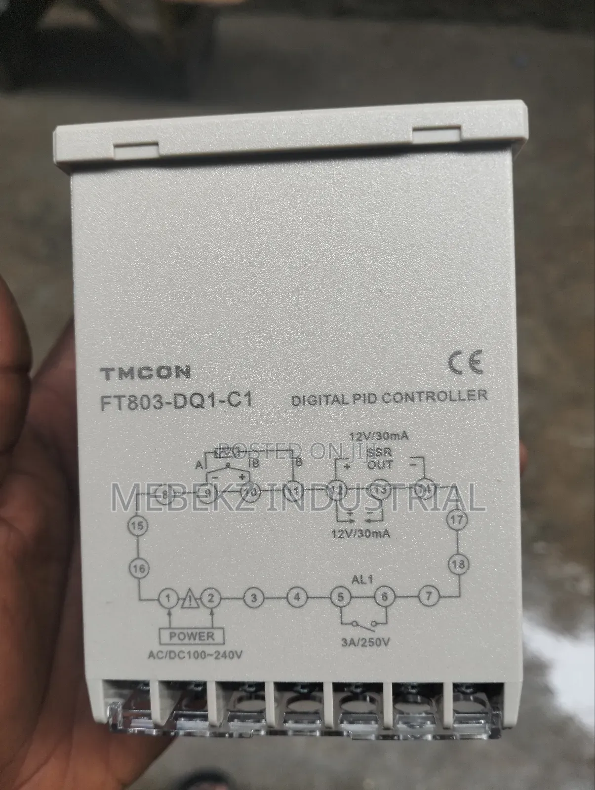 Digital Temperature Controller SSR Relay Type