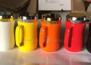 Ceramic Mugs With Mirror Lid