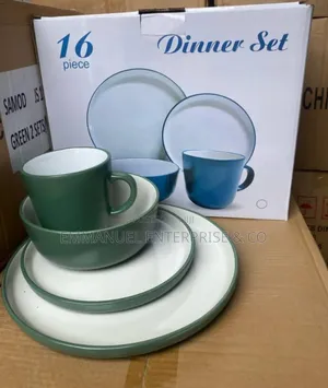 Kitchen Sets - 16pcs Good Quality Plate Sets