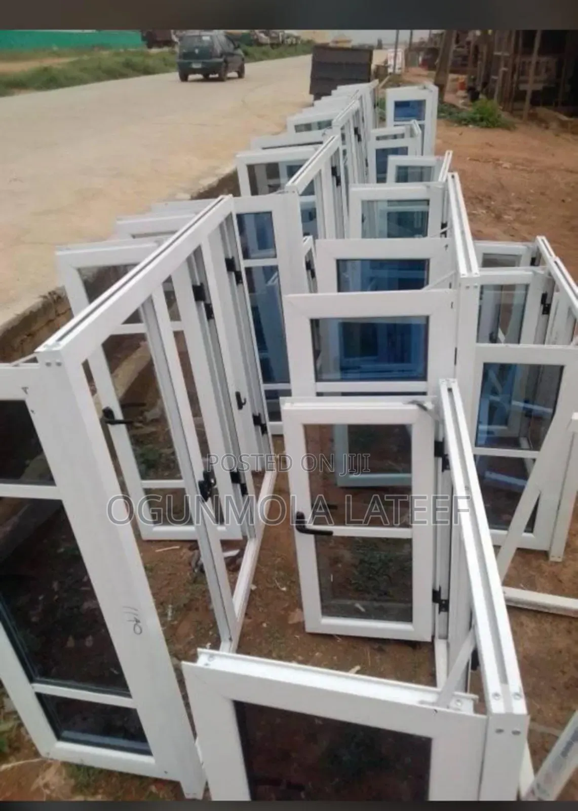 Aluminum Casement Window With Net