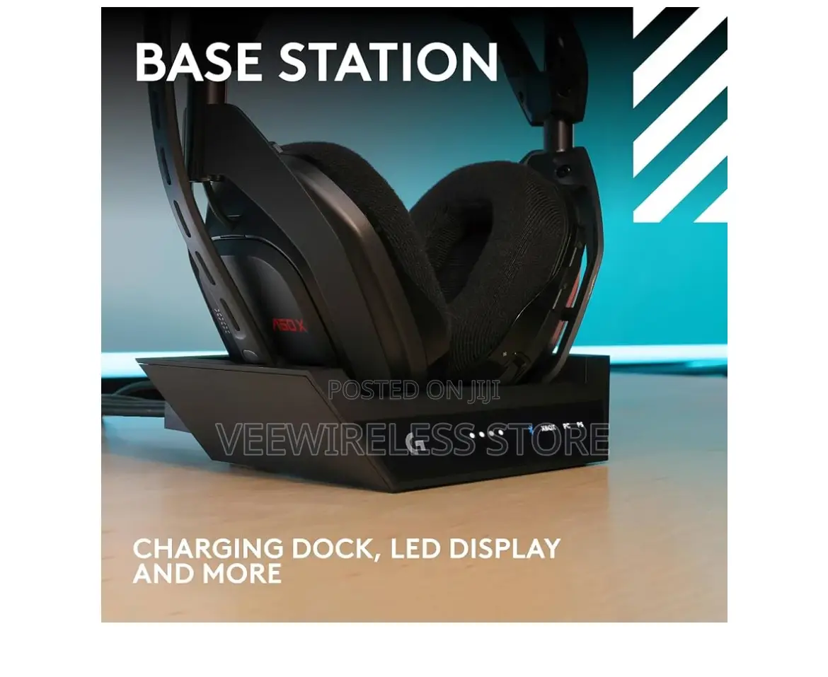 Logitech G Astro A50 X Wireless Gaming Headset + Base