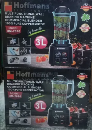 Hoffmans Multifunctional Commercial 3l Blender Model Hm-2070