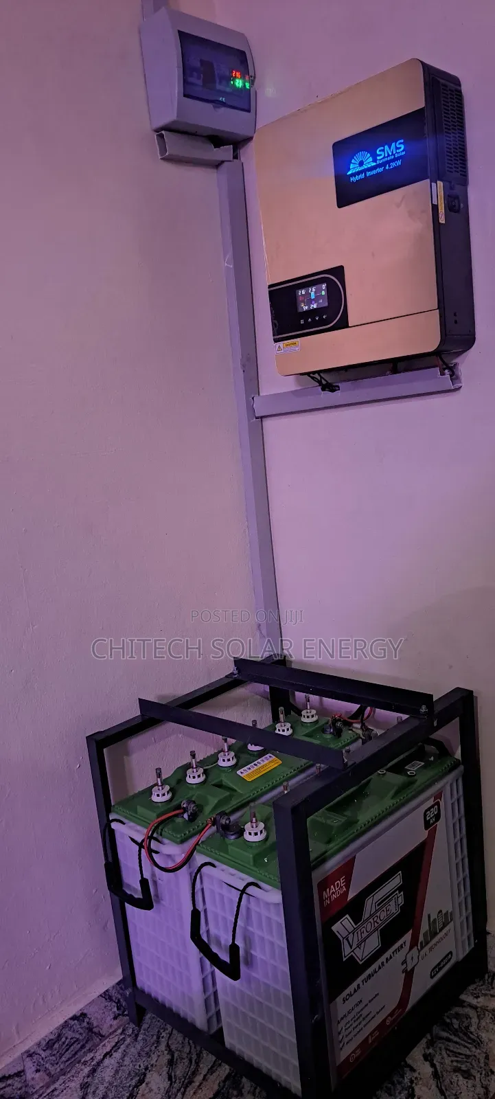 4.2kva Solar Inverter Complete Installation With 9