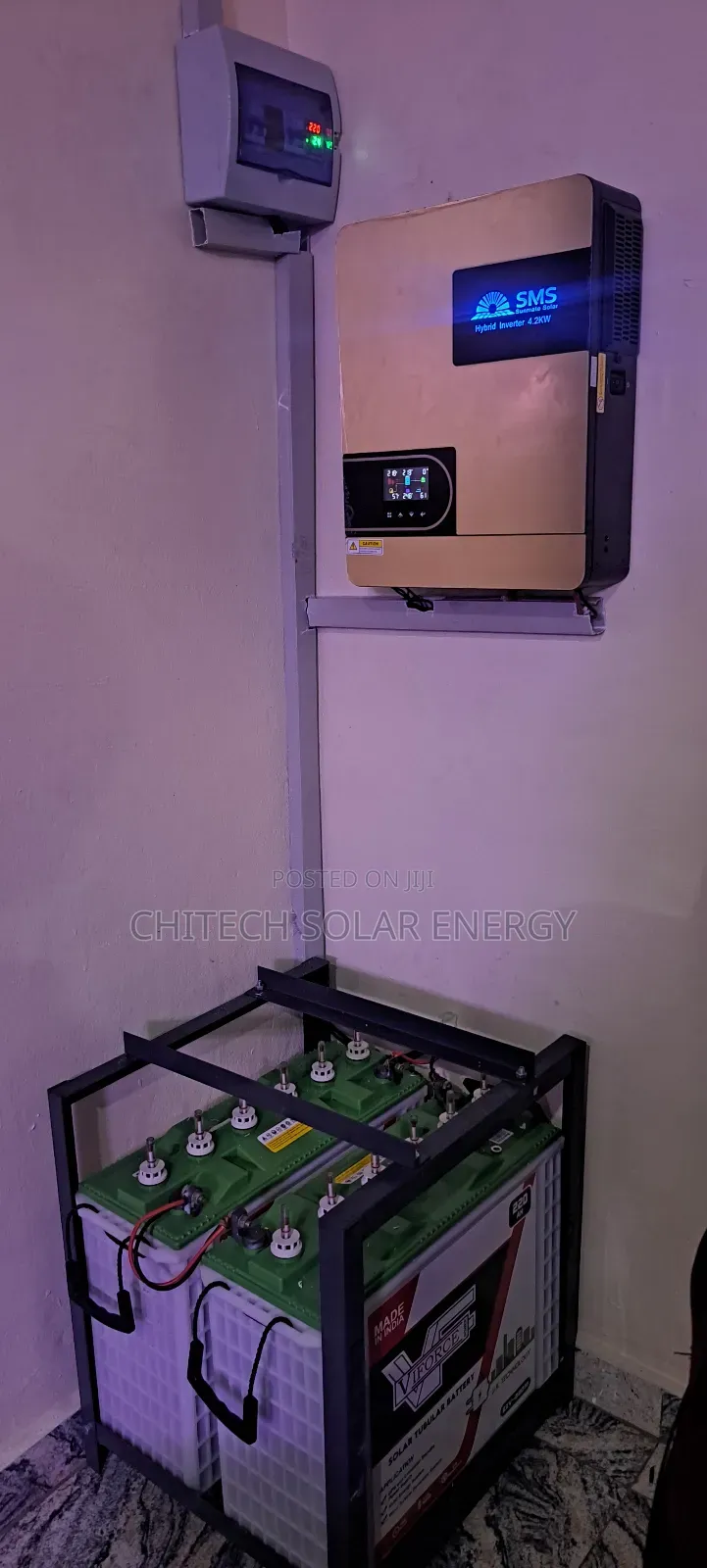 4.2kva Solar Inverter Complete Installation With 9