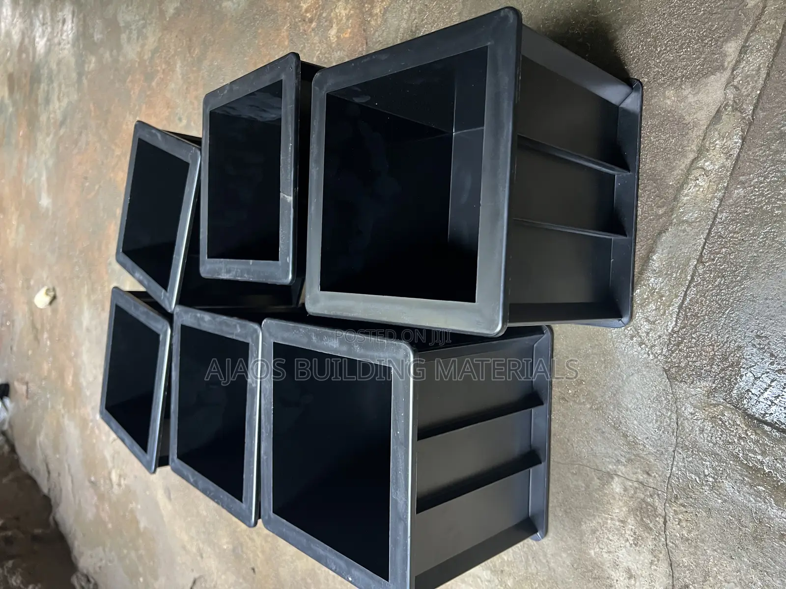 Plastic Cube Mould 150 by 150