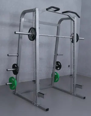 Photo - Commercial Smith Machine With Pull-Up and Squatrack