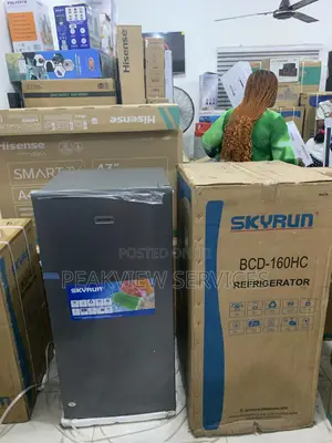 Skyrun 160l Compact Refrigerator With Freezer