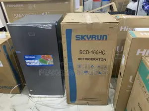Skyrun 160l Mini Fridge With Adjustable Shelves