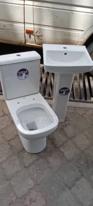 Water Closet With Basin