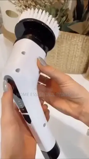 Multipurpose Spinning Bathroom Toilet Scrubber