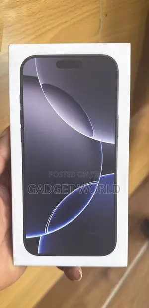 New Apple iPhone 16 Pro Max 256 GB Black