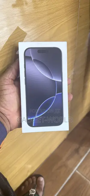 New Apple iPhone 16 Pro 256 GB Black