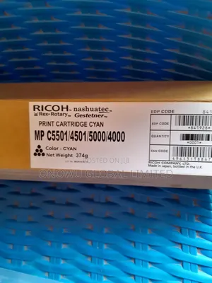 Ricoh Toner Cartridge Mp C 4501/5501