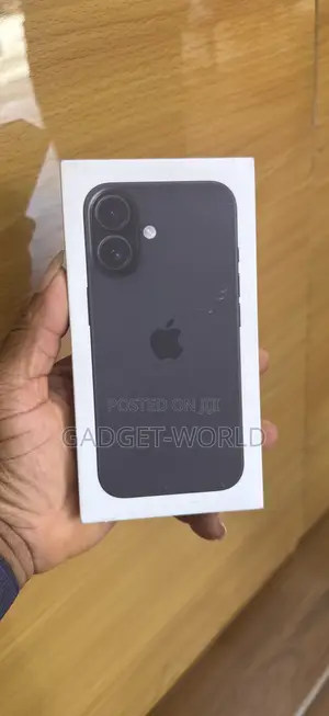 New Apple iPhone 16 128 GB Black