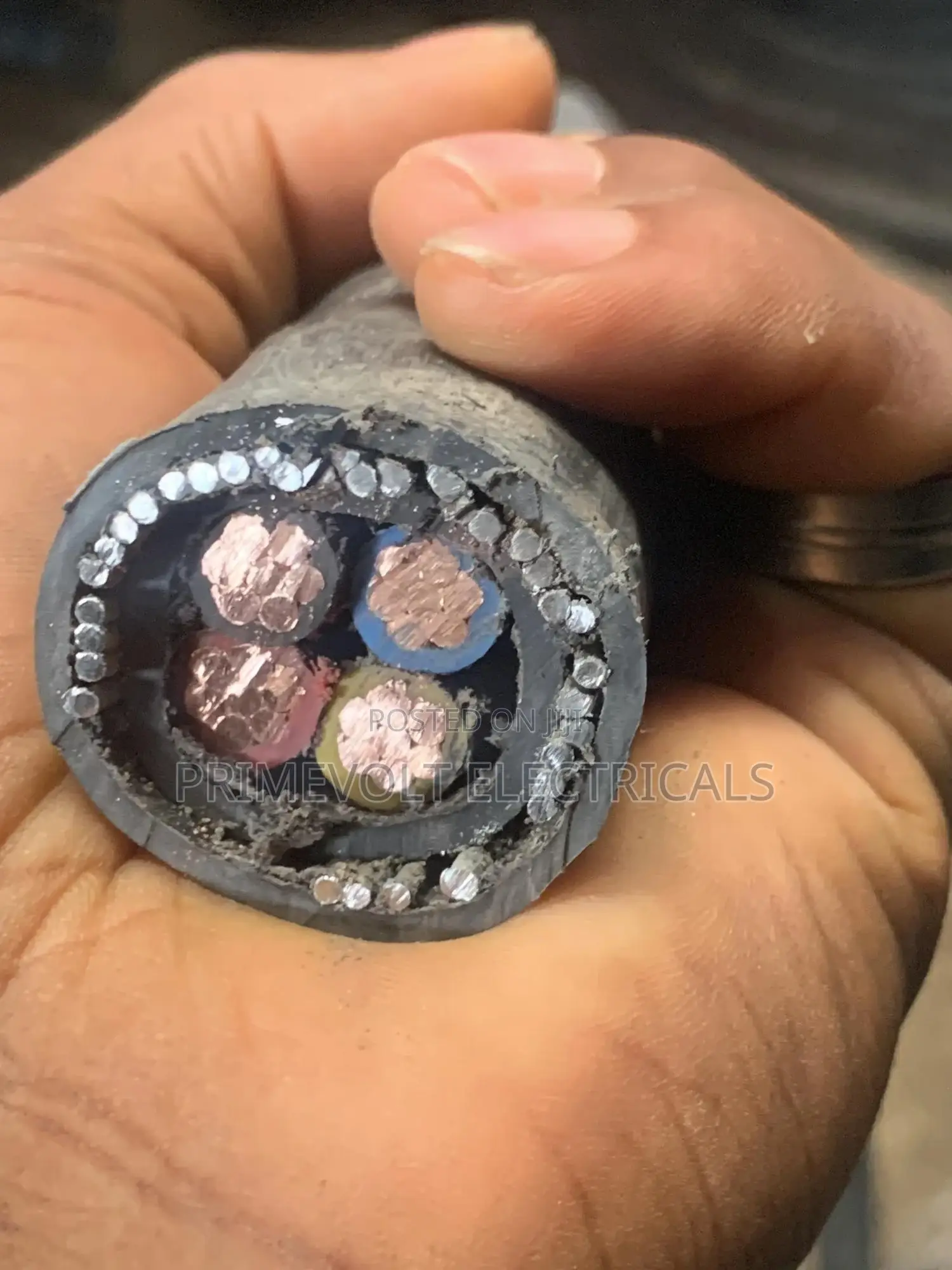 35mmx4core Armoured Cables