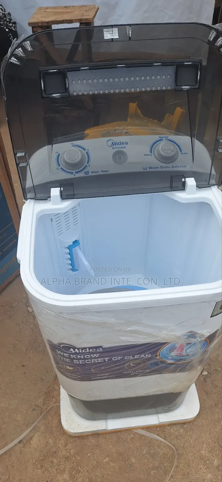 Midea 6kg Single Tub Washing Machine