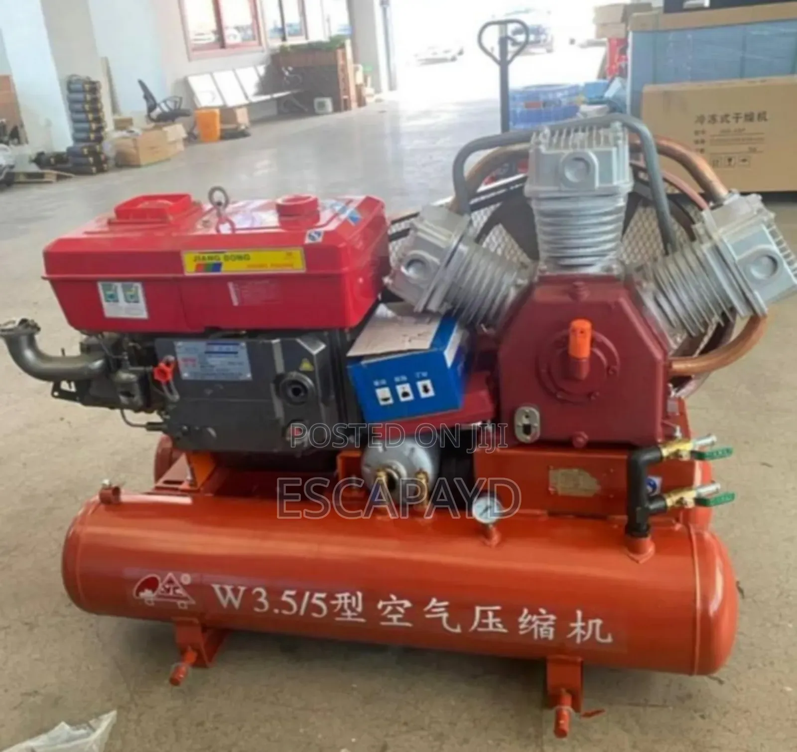 W3.5/5 Rock Drilling Air Compressor – 5hp Jiangdong Engine
