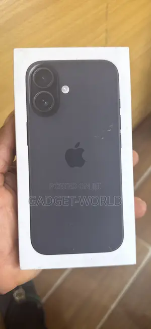New Apple iPhone 16 Plus 256 GB Black