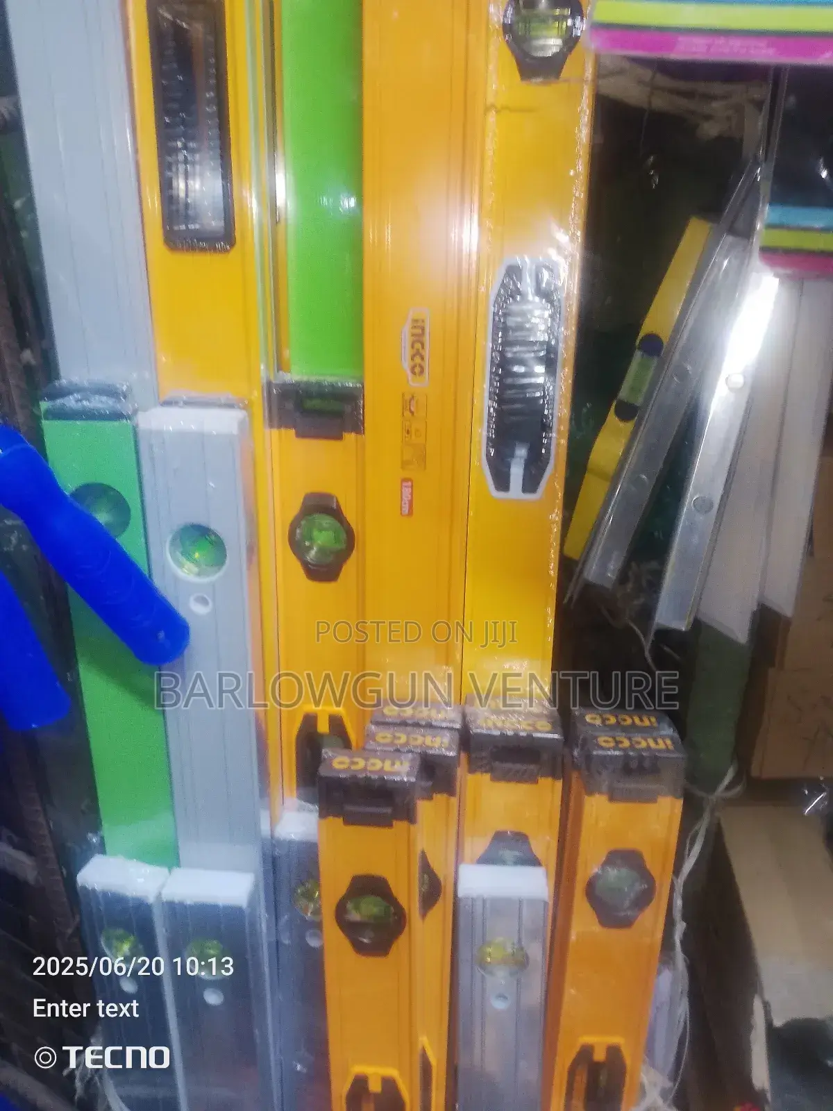 Spirit Level Plum Different Size