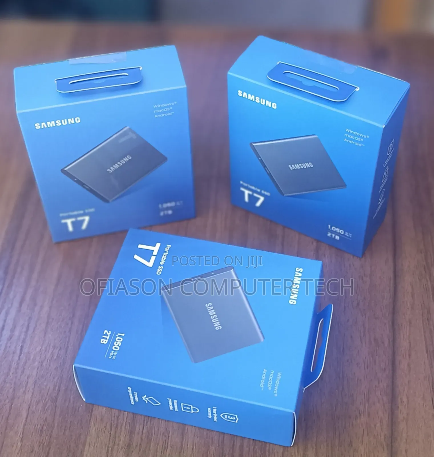Samsung T7 Portable SSD 2tb