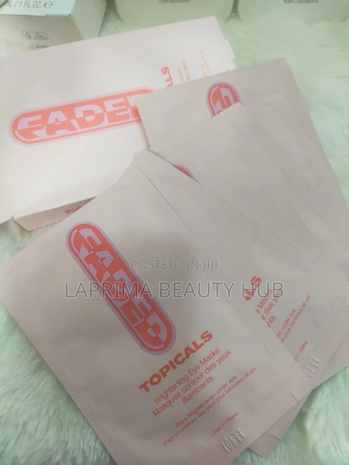 Faded Topicals Brightening Eye Mask